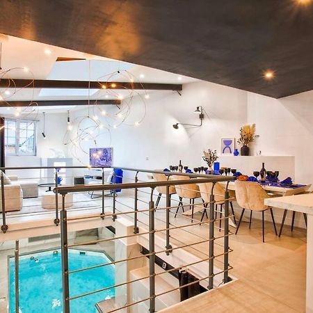 Deauville Luxury Blue Loft - Sauna And Inside Pool 滨海图维列 外观 照片
