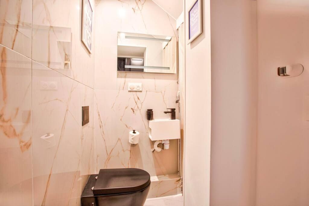 Deauville Luxury Blue Loft - Sauna And Inside Pool 滨海图维列 外观 照片