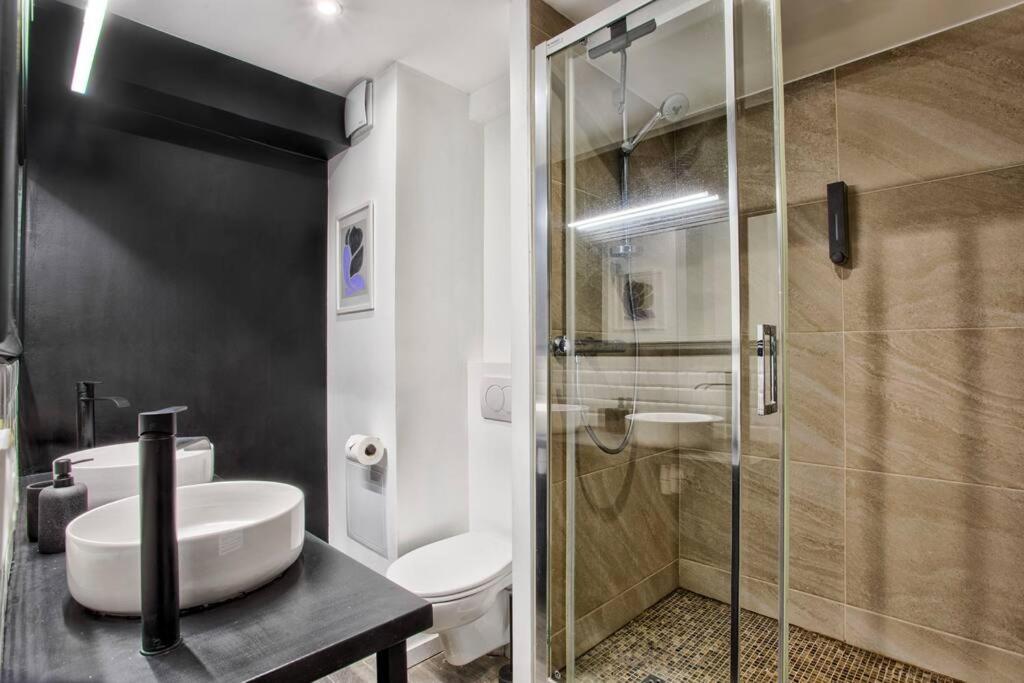Deauville Luxury Blue Loft - Sauna And Inside Pool 滨海图维列 外观 照片