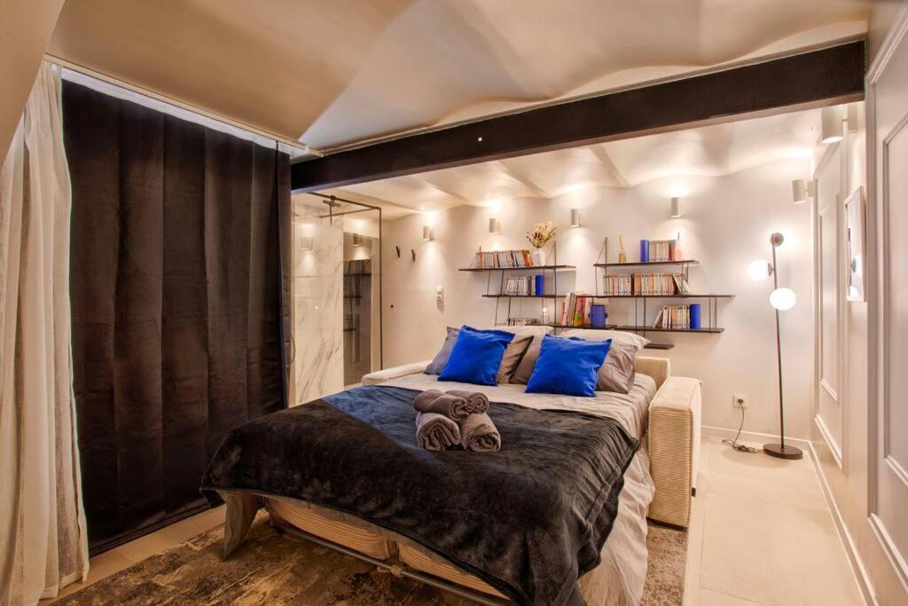 Deauville Luxury Blue Loft - Sauna And Inside Pool 滨海图维列 外观 照片