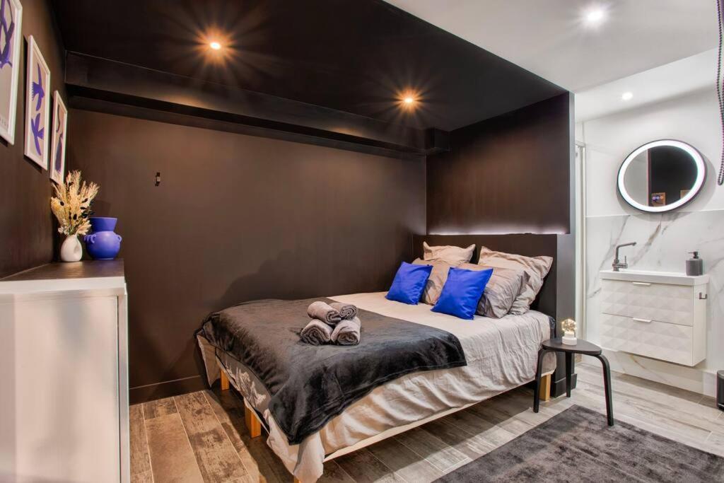 Deauville Luxury Blue Loft - Sauna And Inside Pool 滨海图维列 外观 照片
