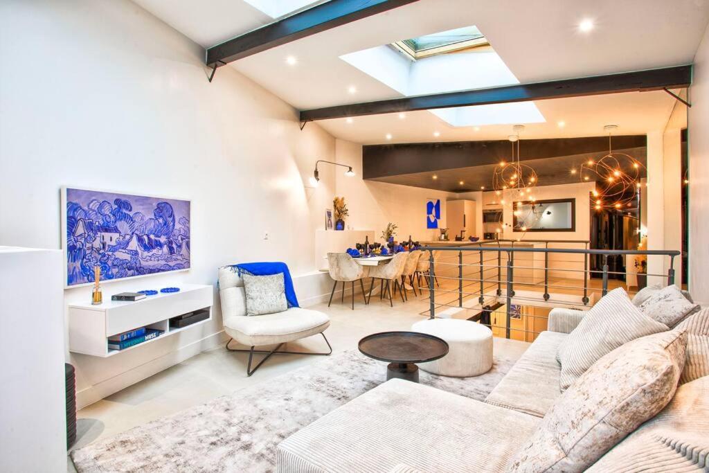 Deauville Luxury Blue Loft - Sauna And Inside Pool 滨海图维列 外观 照片